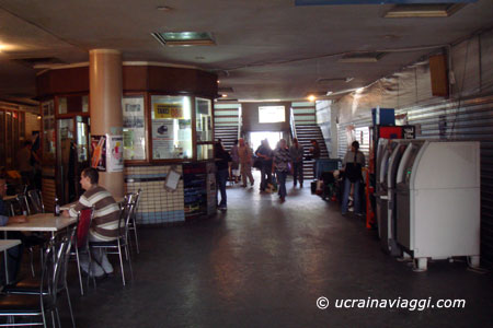 Autostazione di Odessa, il suo interno